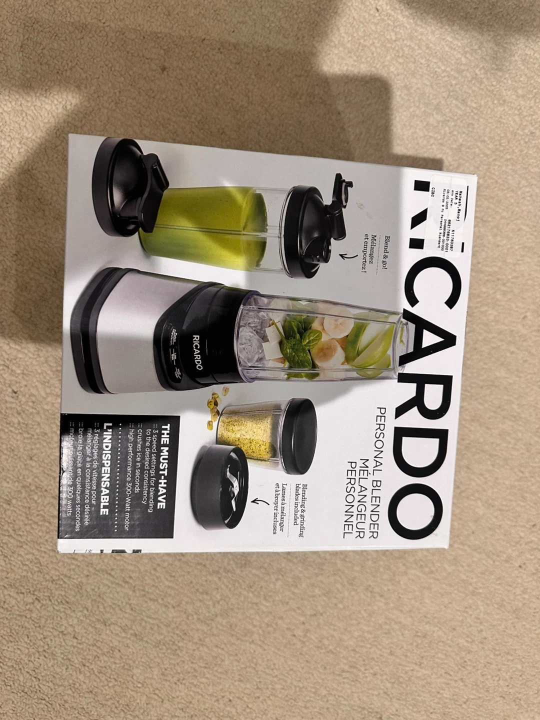 Ricardo Personal Blender - 9 Pieces - photo 5