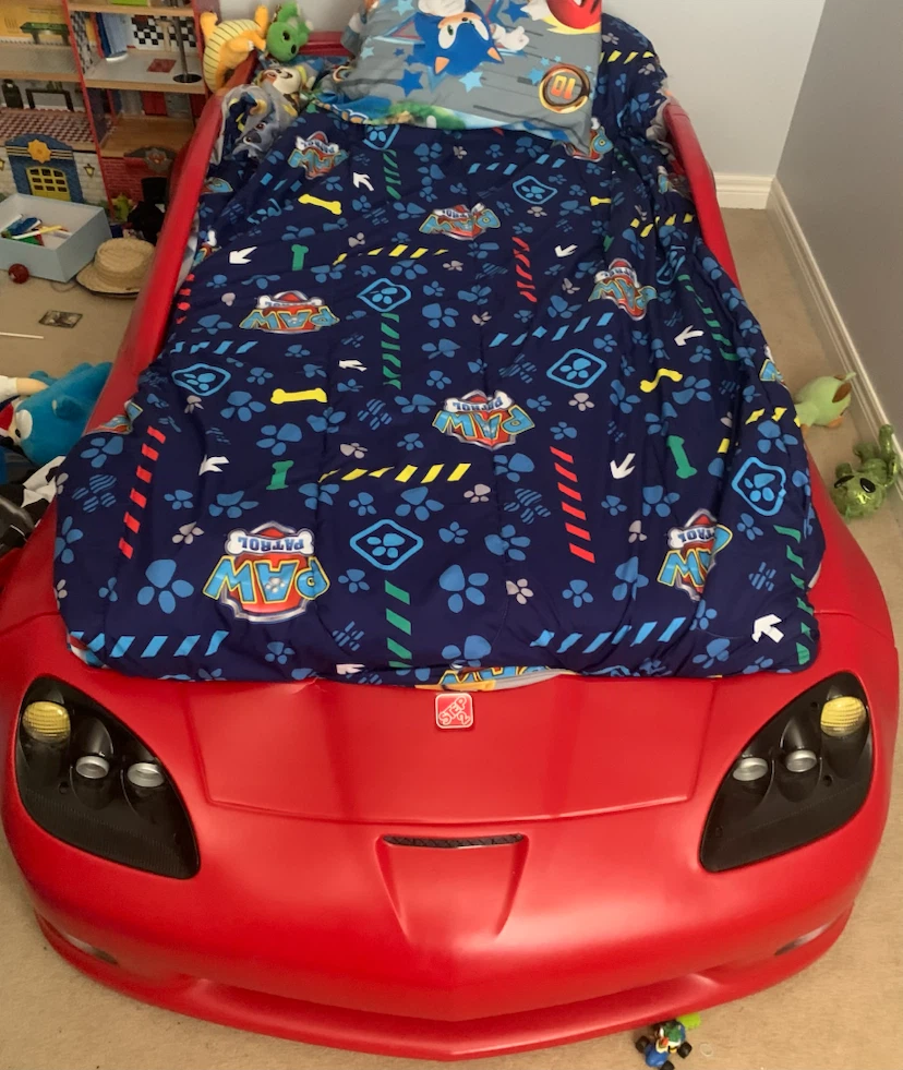 Step2 Red Corvette Toddler Bed