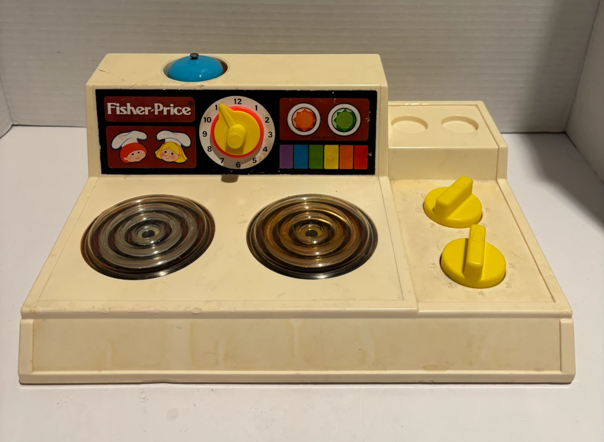 Fisher-Price Toy Stove 1978