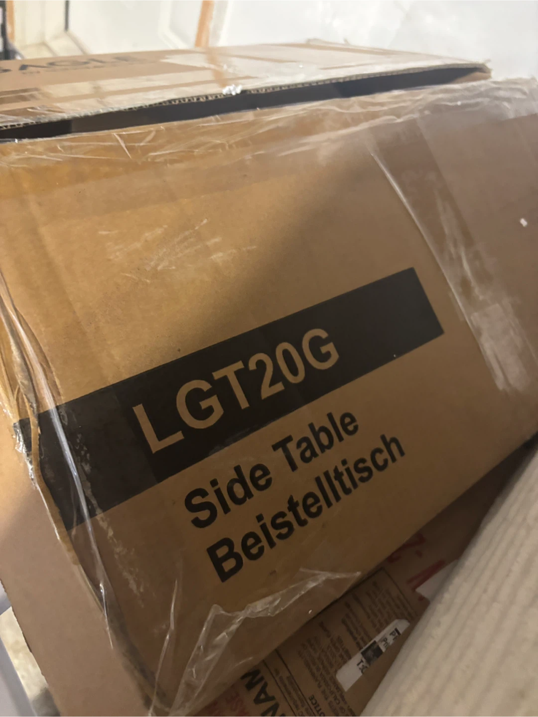VASAGLE Gold Side Table LGT20G - photo 5