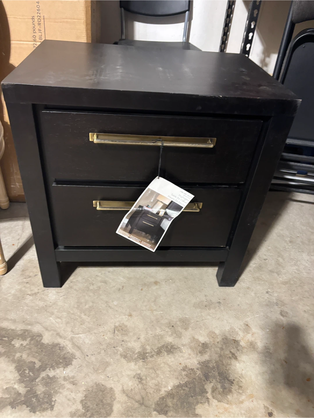 Black Nightstand