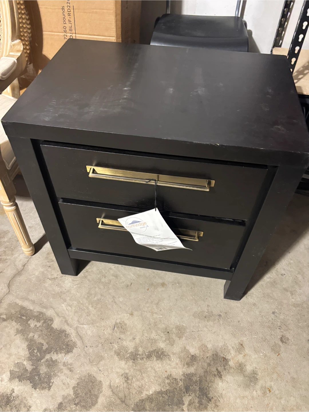 Black Nightstand - photo 3