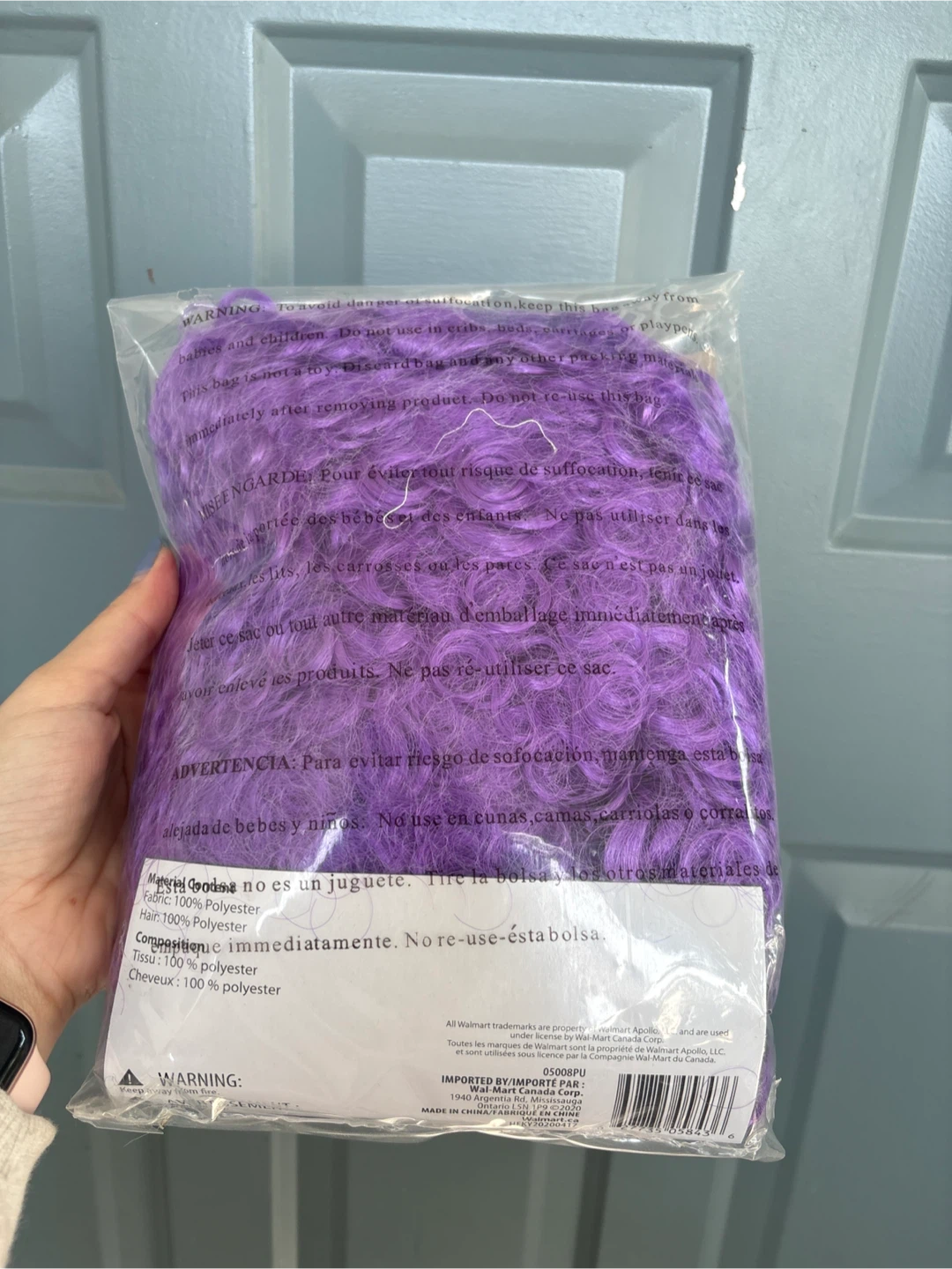 Clown Wig (pink, purple) - photo 4