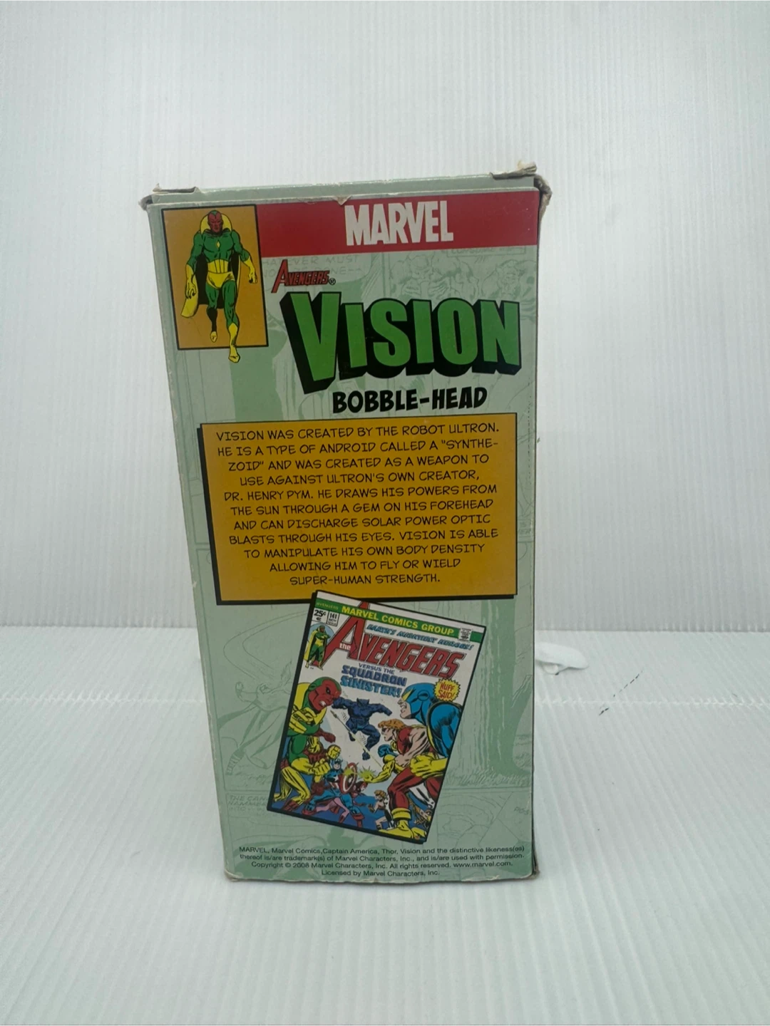 Marvel Comics Vision Bobble-Head - photo 2