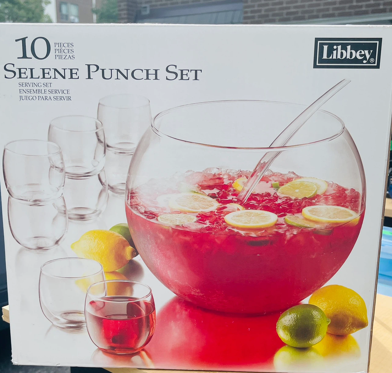 Libbey Selene Punch Set