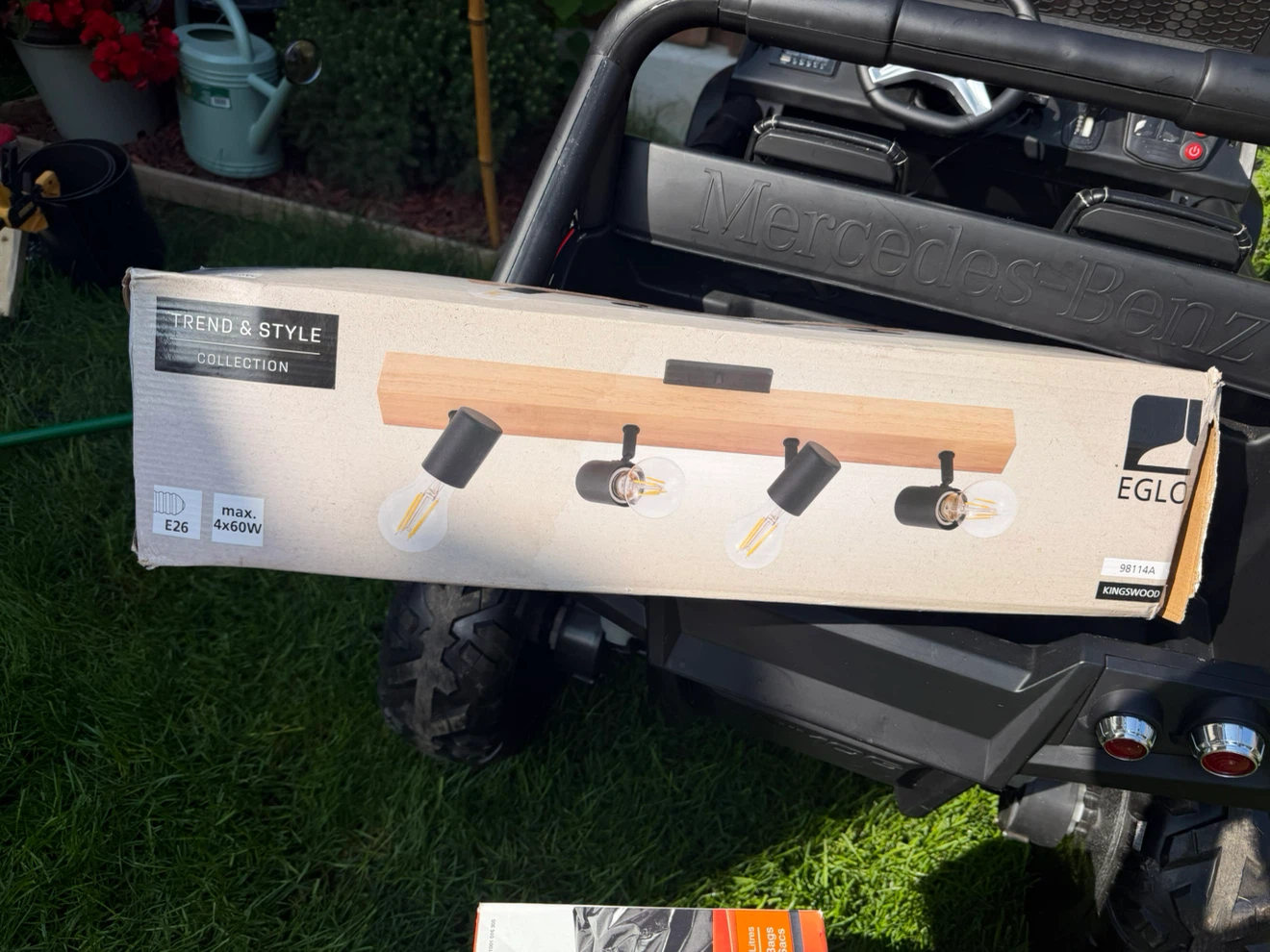 BRAND NEW!!!  EGLO Kingswood Ceiling Fixture