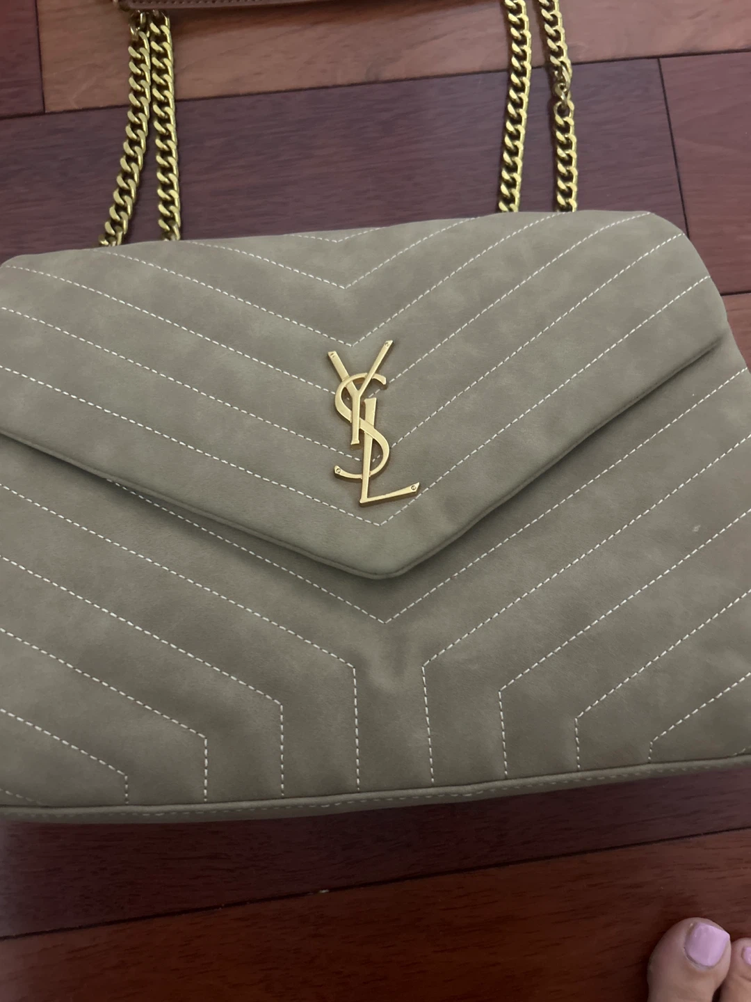 Saint Laurent Paris Suede Shoulder Bag - photo 2
