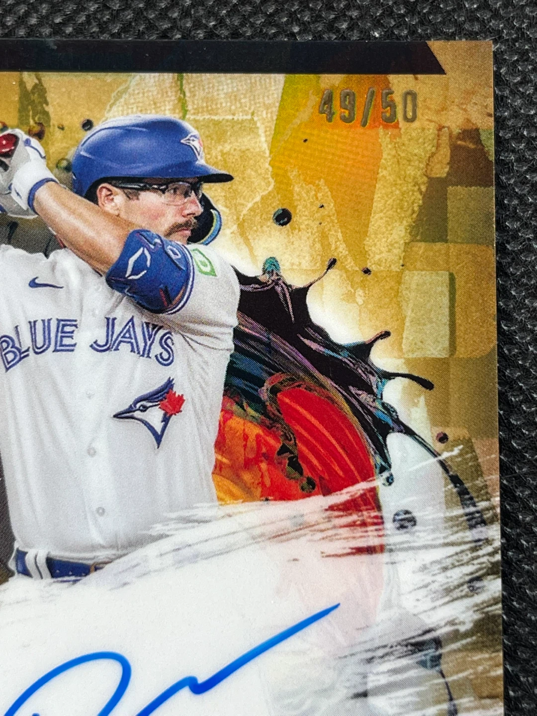 2024 Topps Finest Davis Schneider Auto RC Gold 49/50 - photo 3