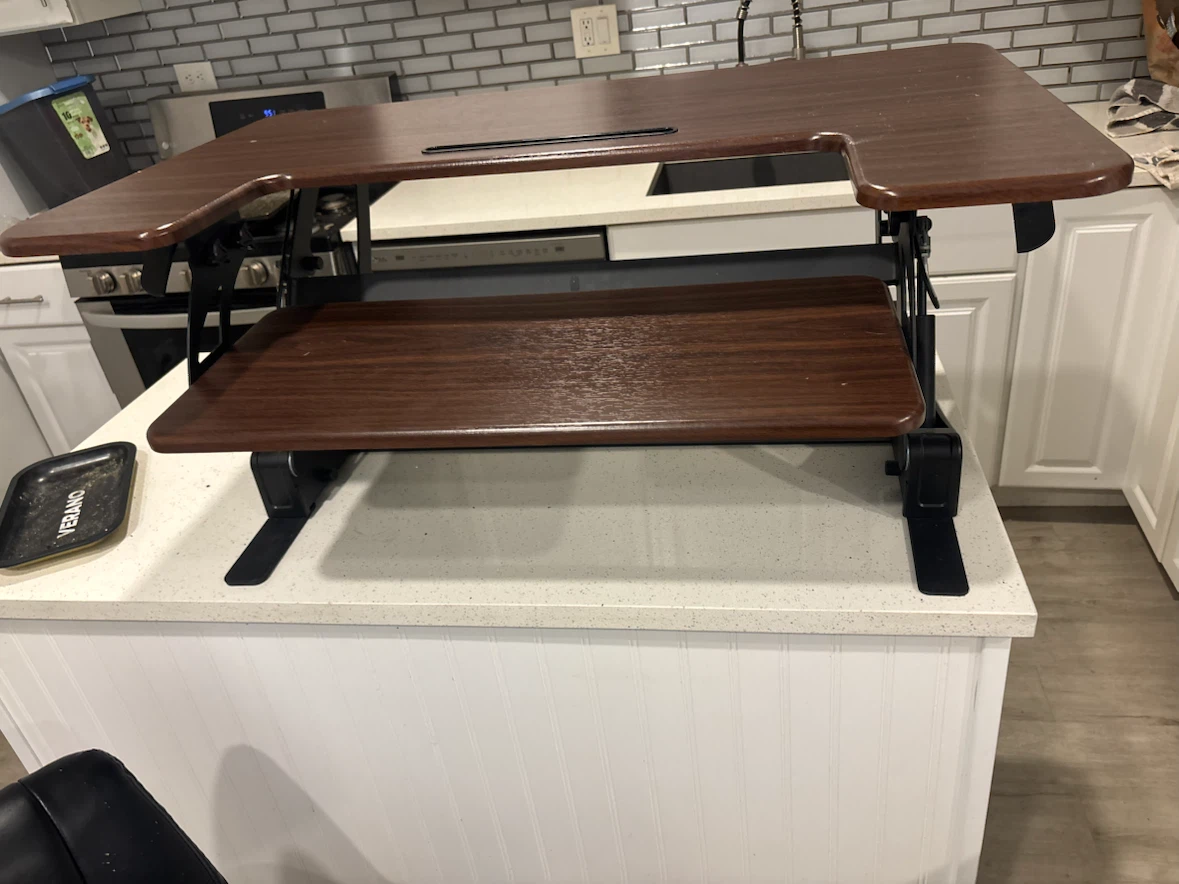 Vivo Adjustable Standing Desk Converter - photo 2