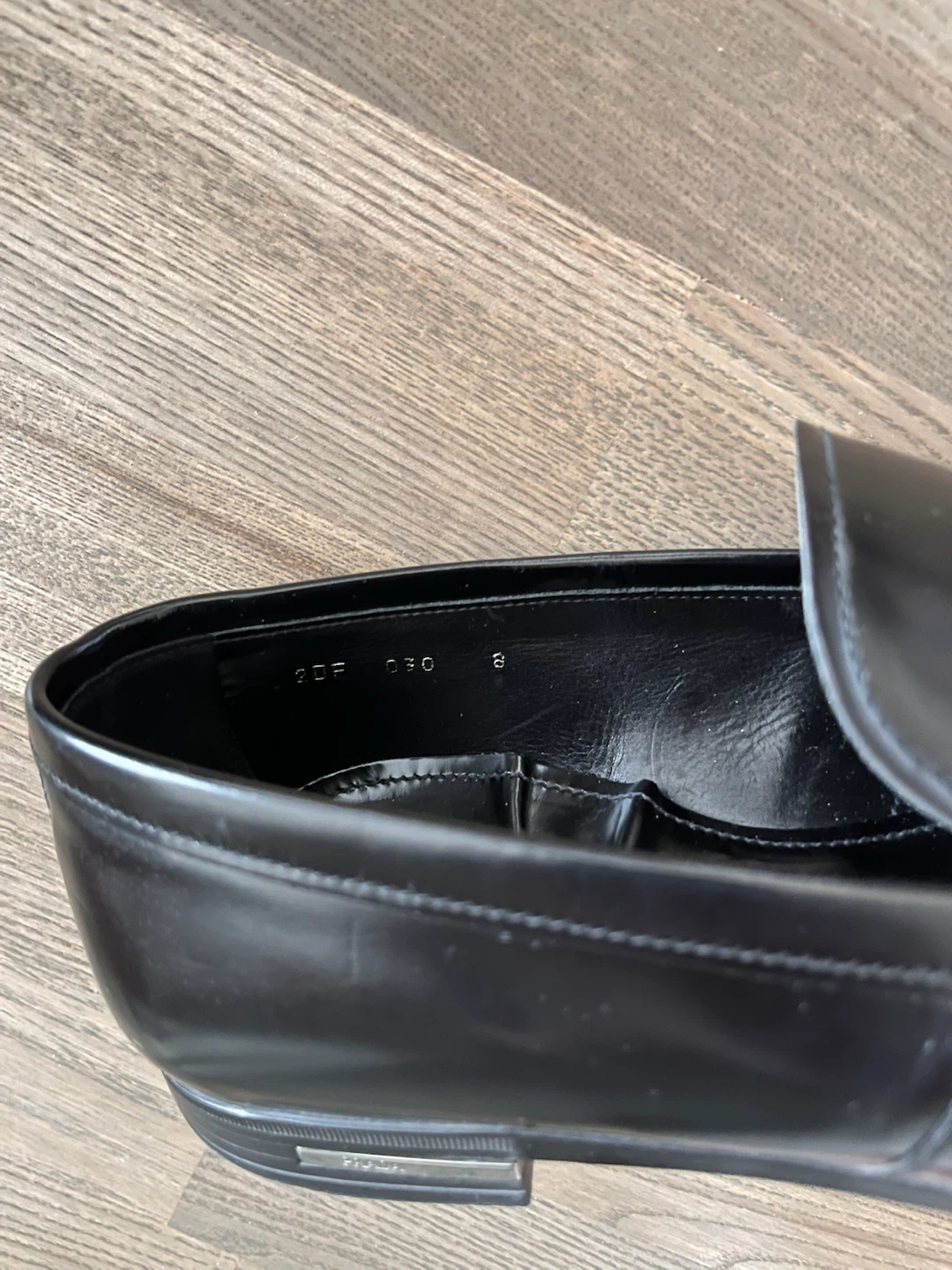 Prada Black Leather Loafers - photo 4