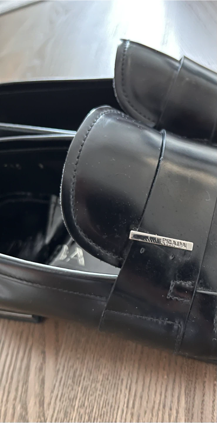 Prada Black Leather Loafers - photo 5
