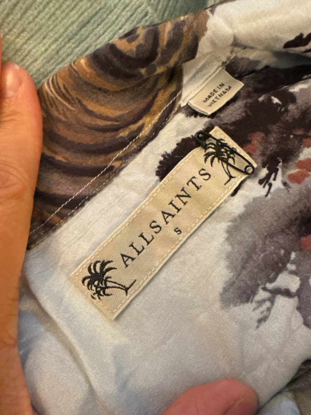 AllSaints Gobi Tiger Print Shirt - photo 5