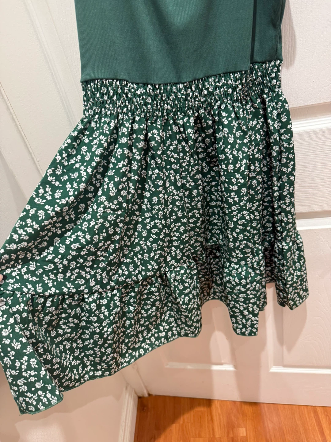 Green Floral Dress - Size M - photo 3