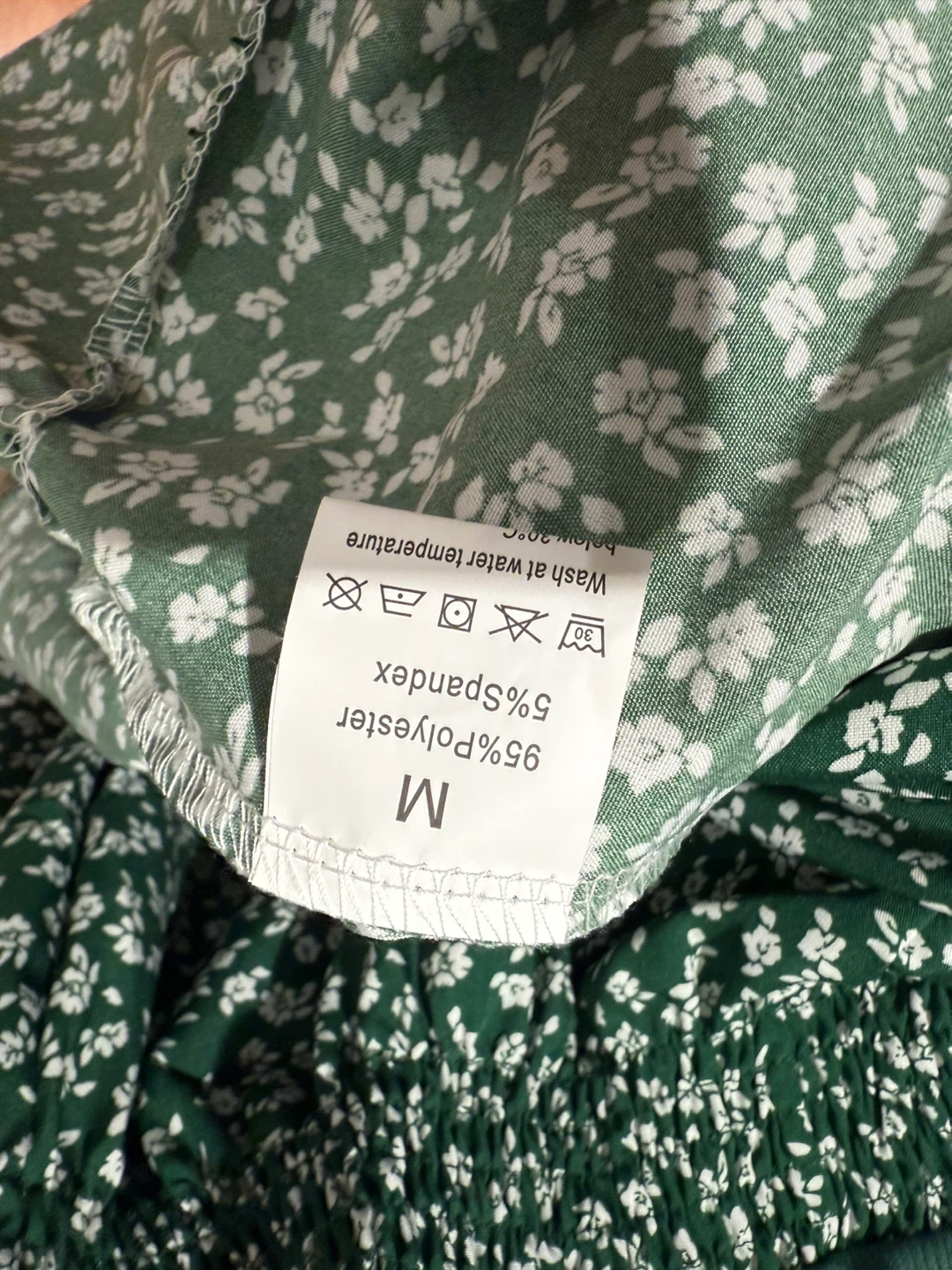 Green Floral Dress - Size M - photo 5