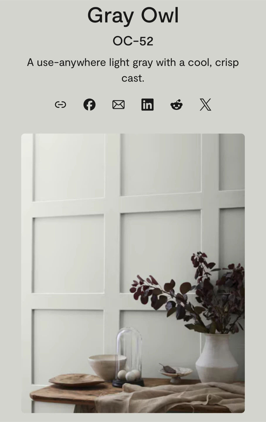 Benjamin Moore Ultra Spec 500 Interior Paint - Gray Owl OC-52 - photo 2