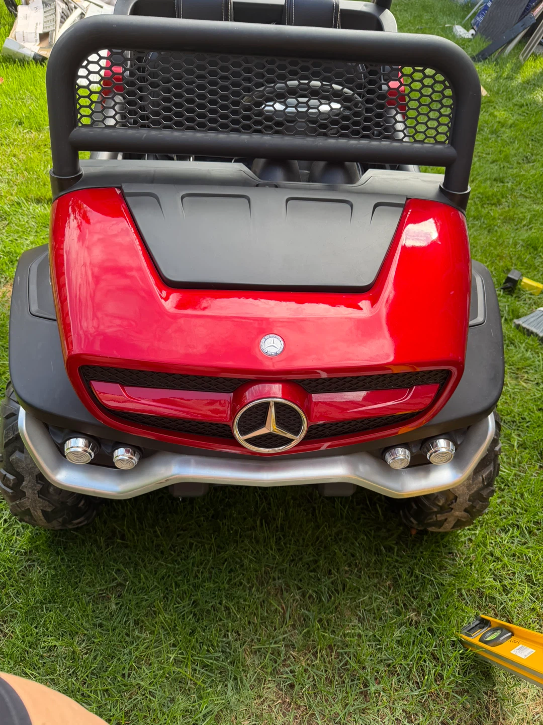 Large 24V Mercedes-Benz Unimog Two-Seater Ride-On - photo 2
