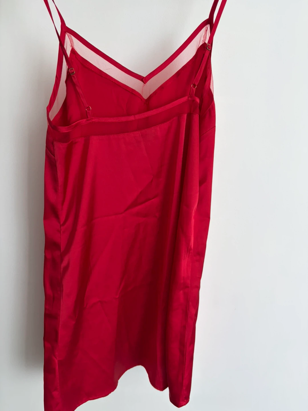 La Maison par Molly Bracken Red Slip Dress – Size S - photo 3