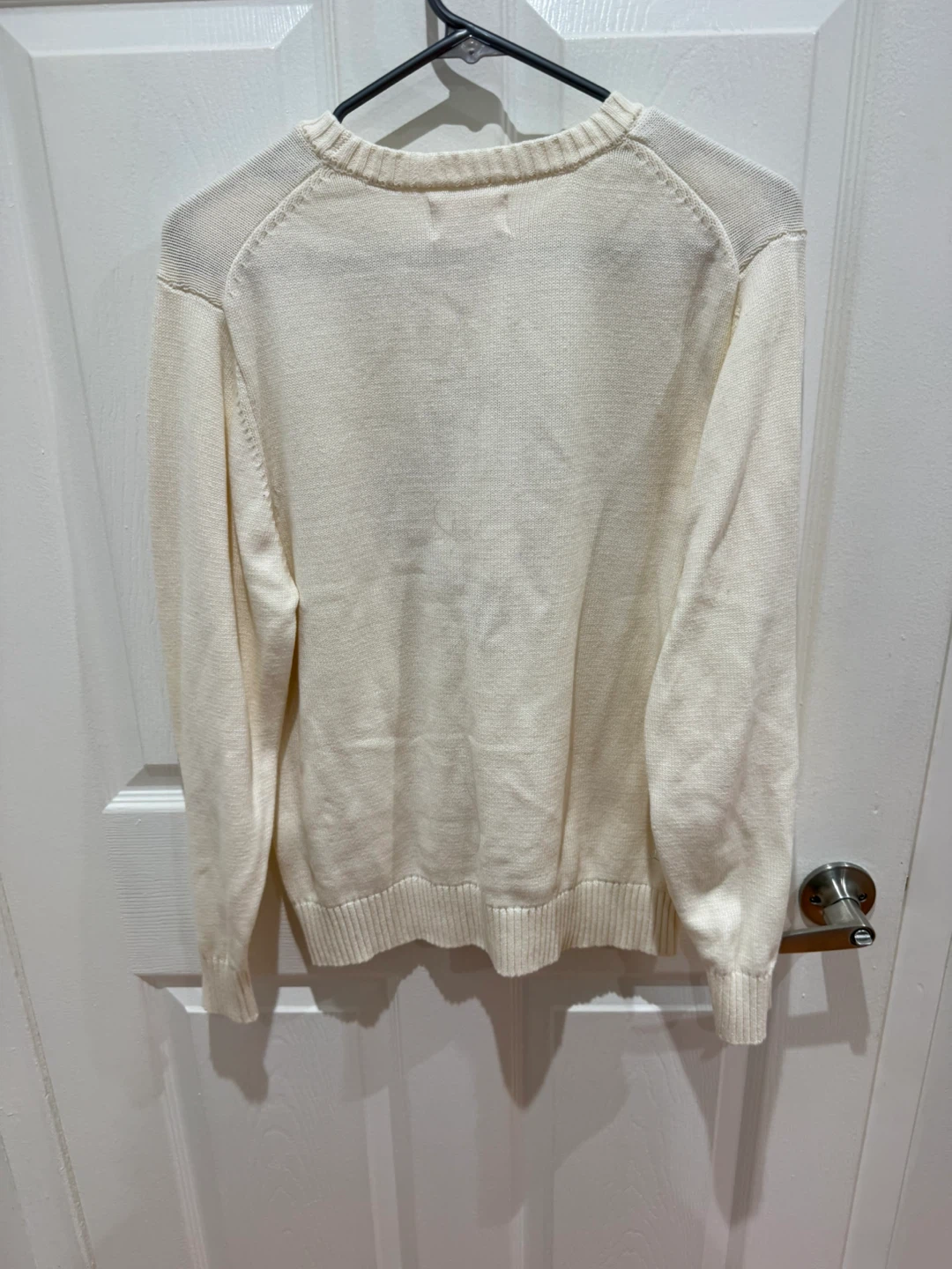 Sweater with Red Maple Leaf - photo 3