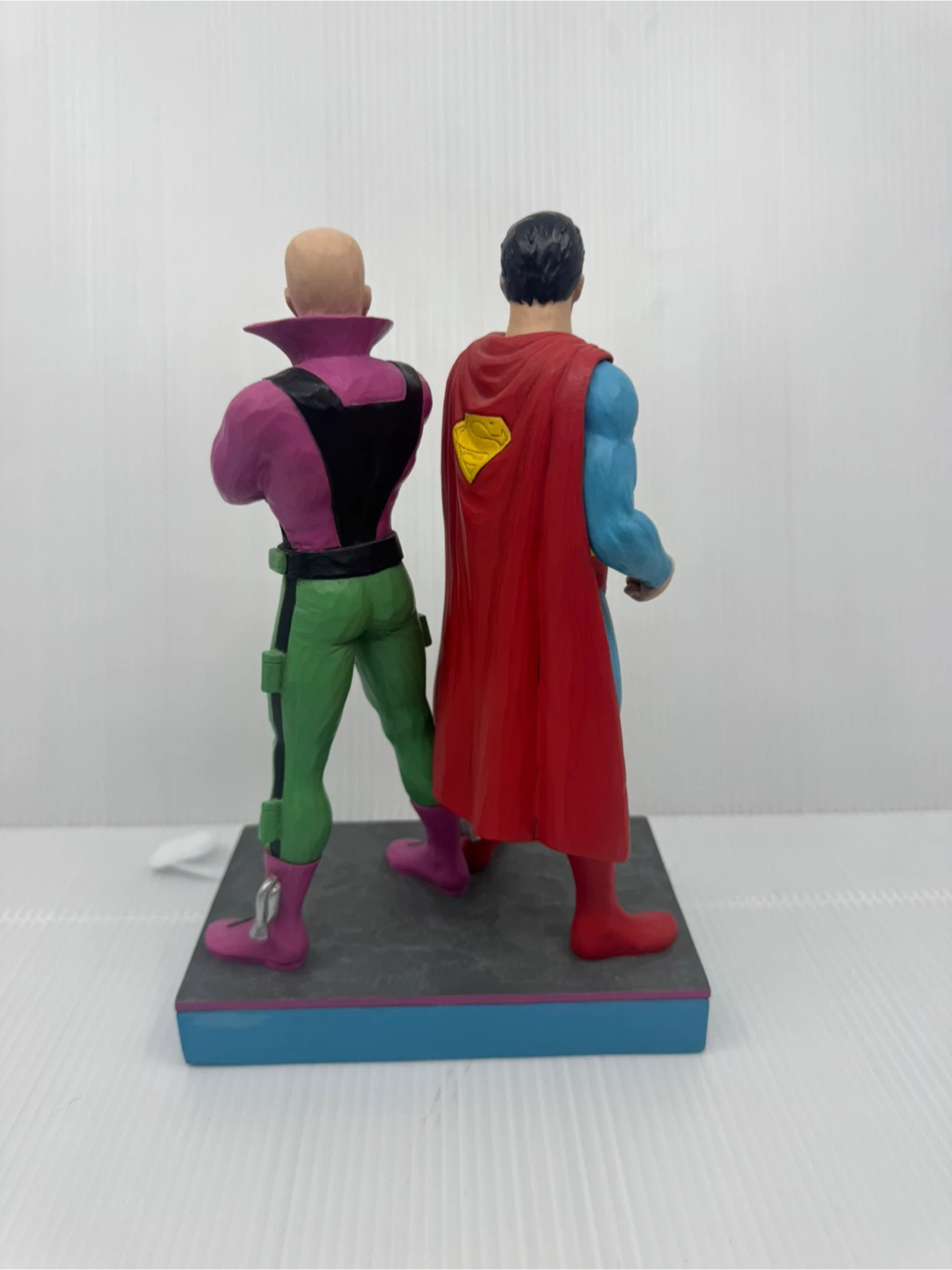Jim Shore DC Comics Superman & Lex Luthor Figurine - photo 2