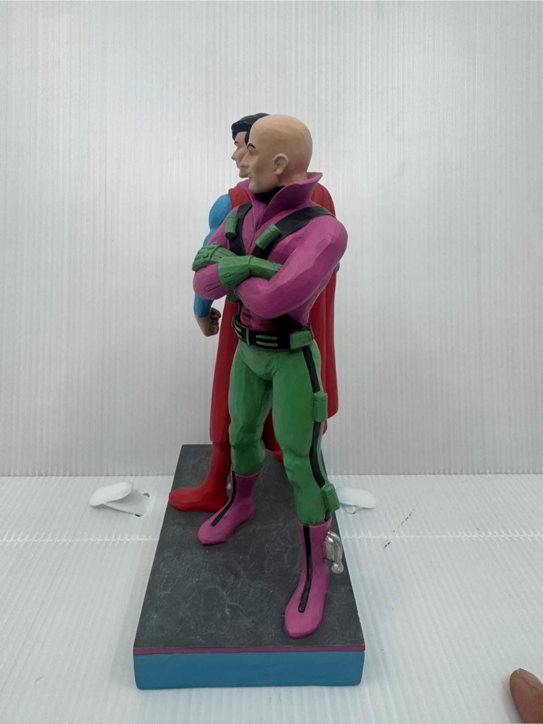 Jim Shore DC Comics Superman & Lex Luthor Figurine - photo 4