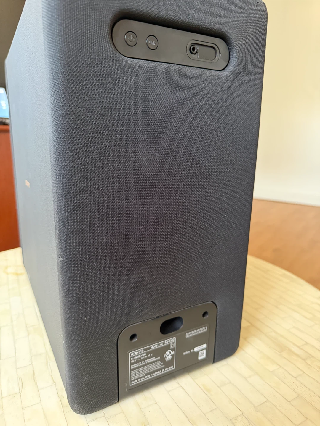 Sony SA-SW3 200W Wireless Subwoofer - photo 2
