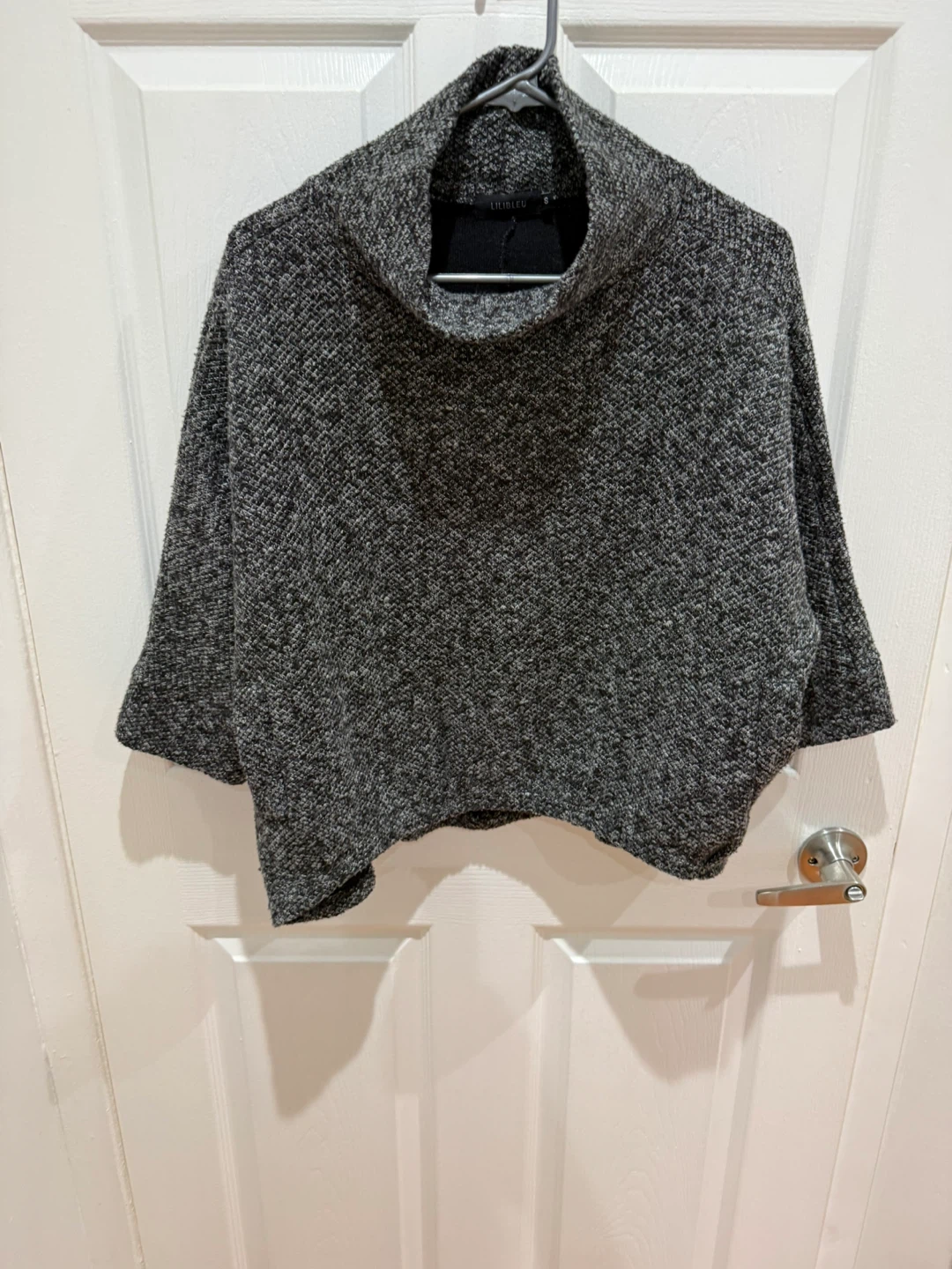 Grey Turtleneck Sweater - Size S