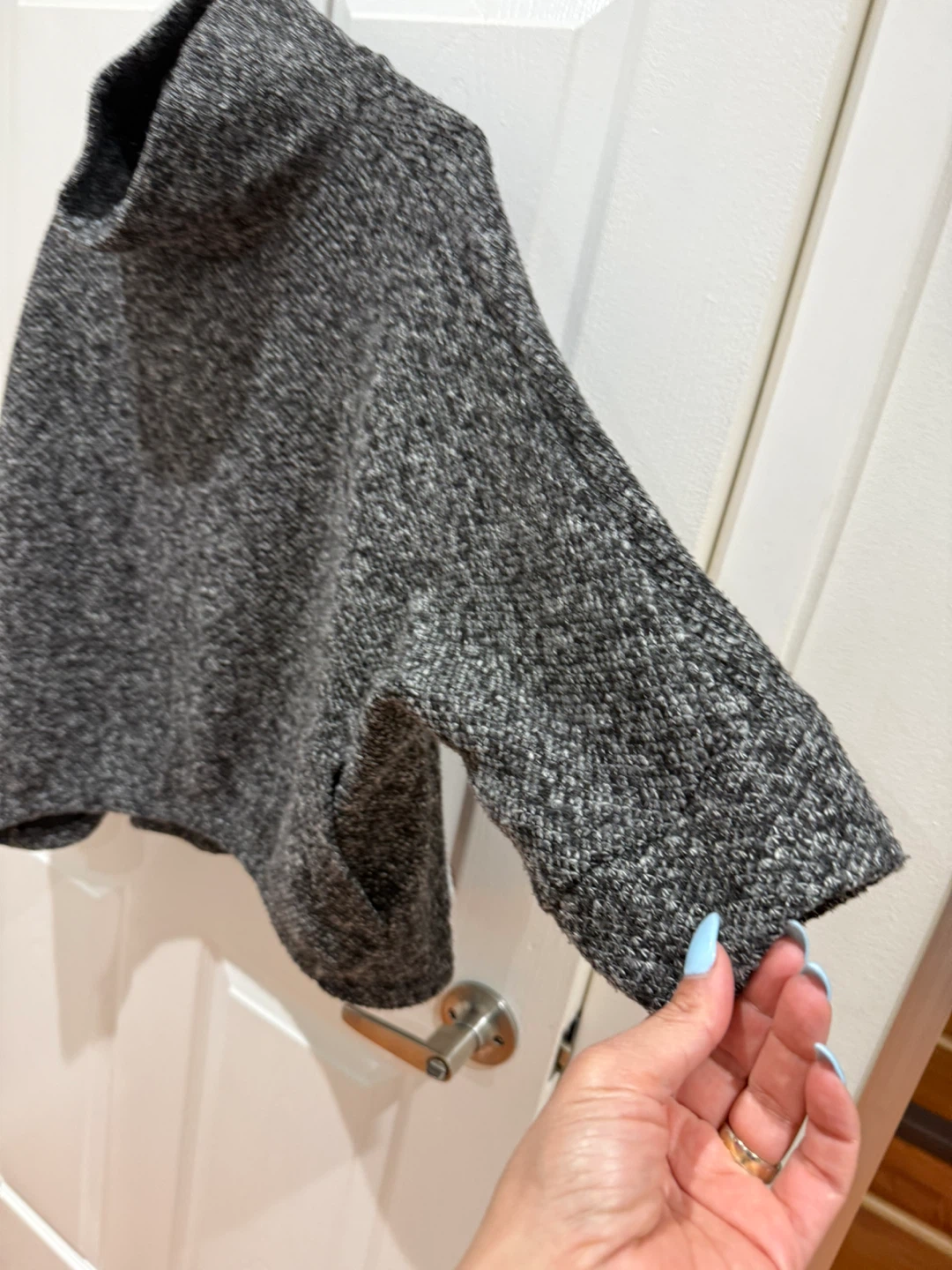 Grey Turtleneck Sweater - Size S - photo 2
