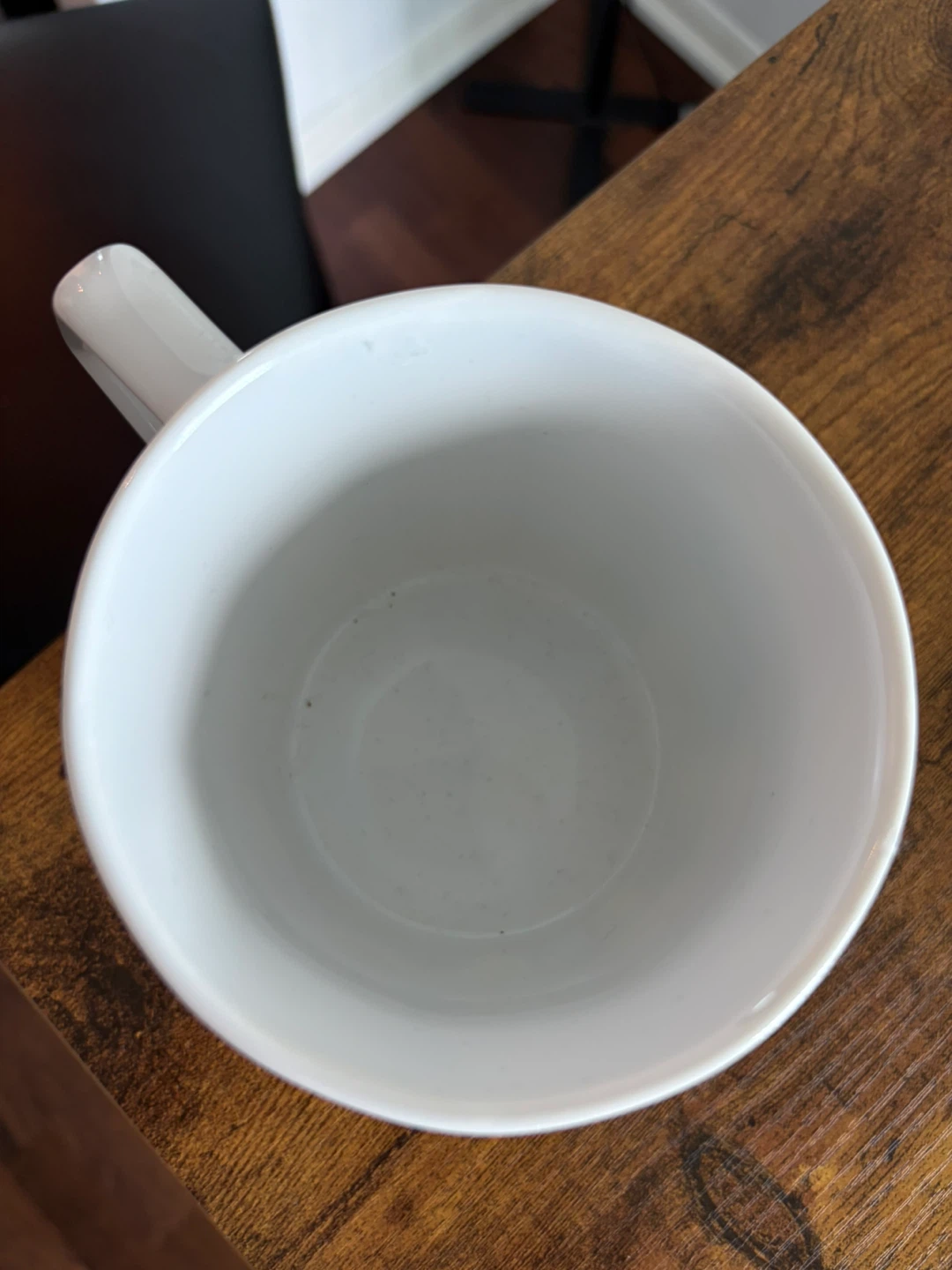 White Faceted Design Mug – Morris Design – Brand New, Never Used - photo 4