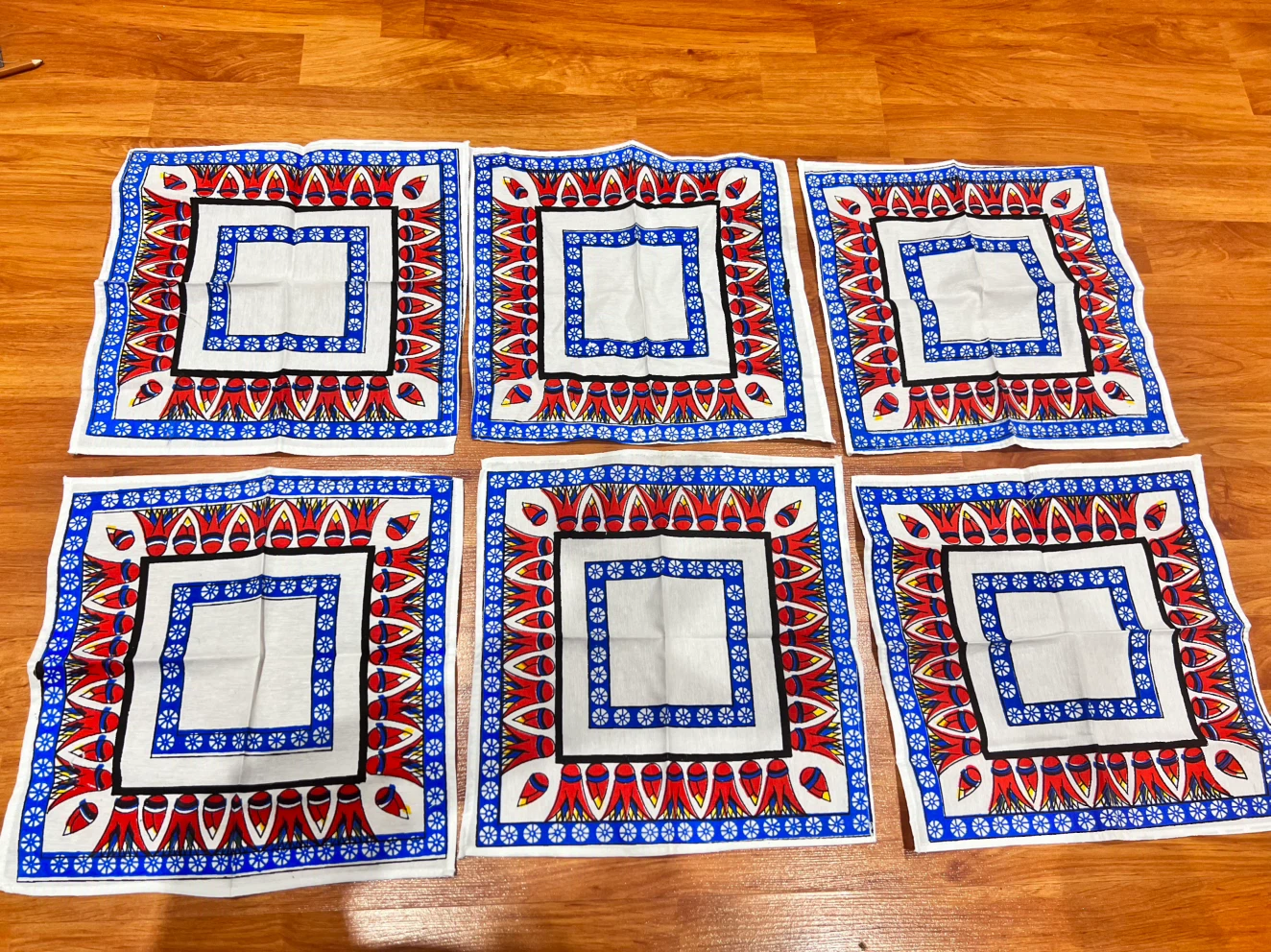 Six Egyptian-Themed Cotton pop