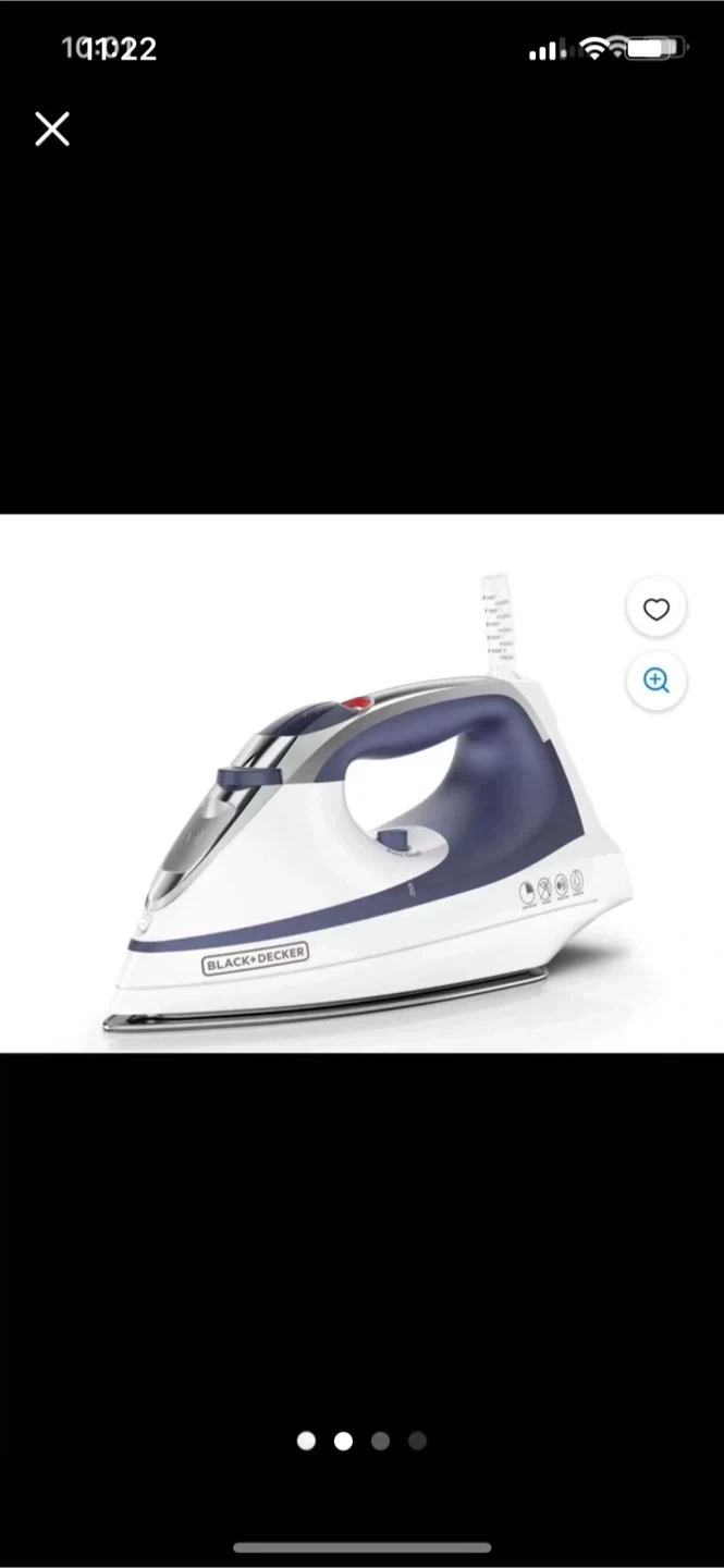 Black+Decker Steam Iron