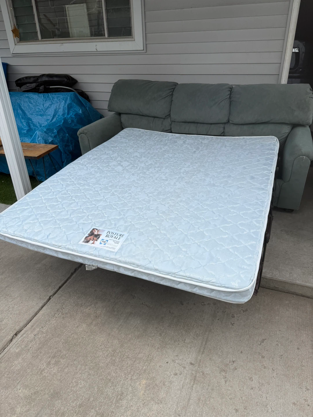 Sofa Bed Frame with Mattress - photo 2