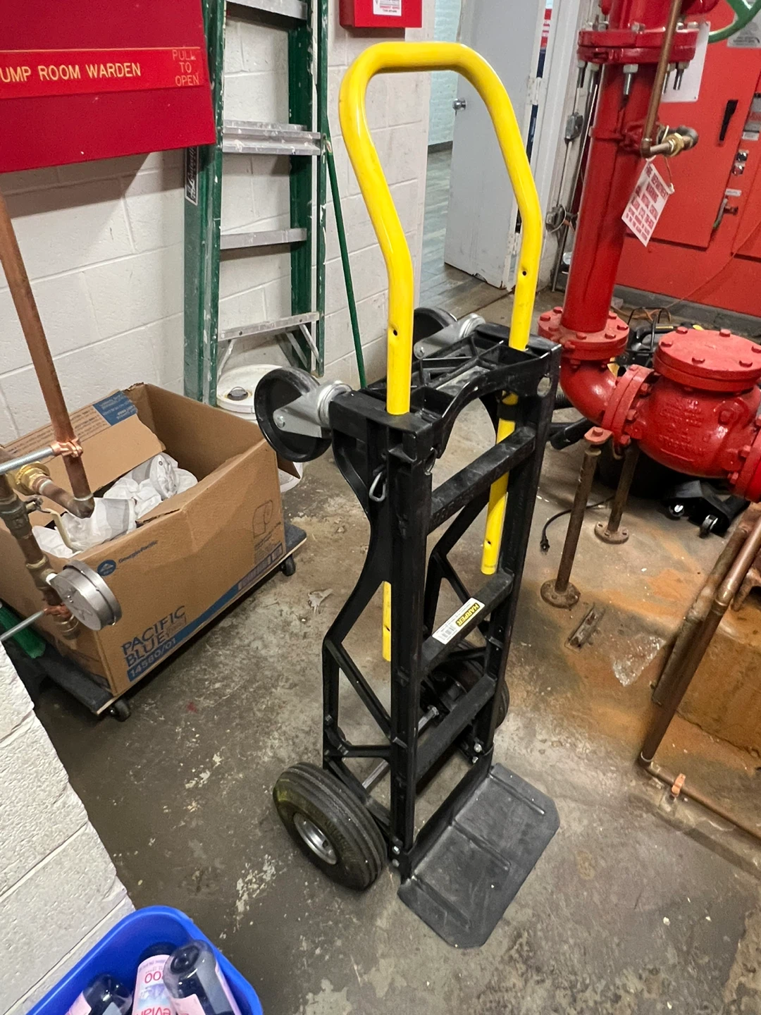 Black and Yellow Hand Truck Dolly