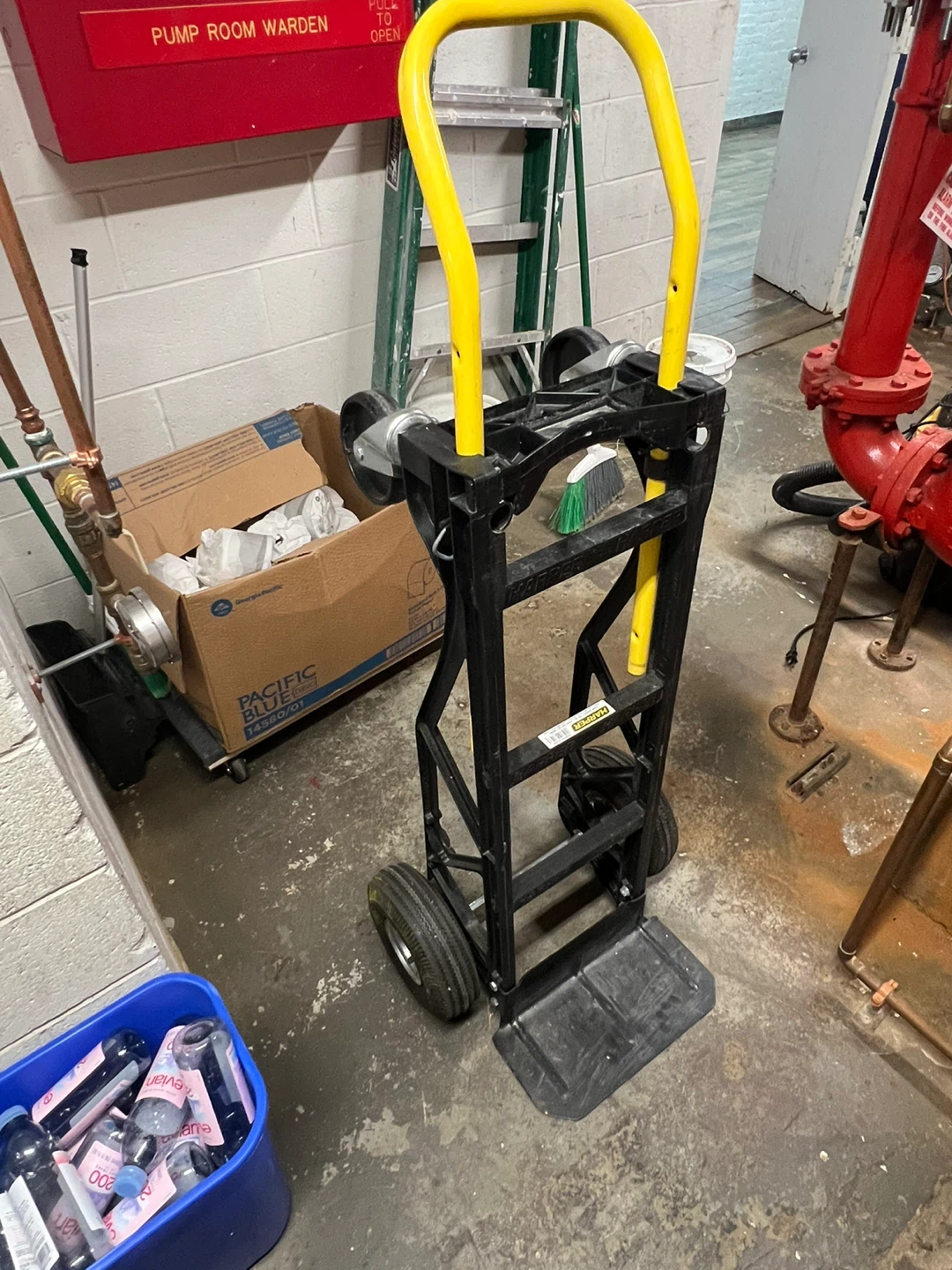 Black and Yellow Hand Truck Dolly - photo 2