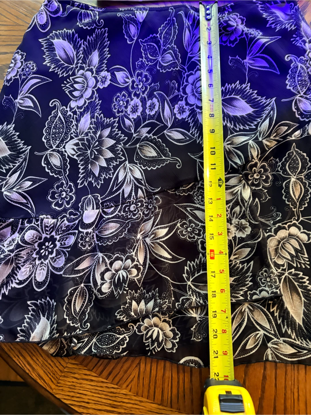 Floral Print Sheer Skirt - photo 2