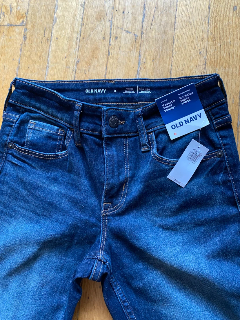 Old Navy Rockstar Super Skinny Jeans Size 0 - photo 3