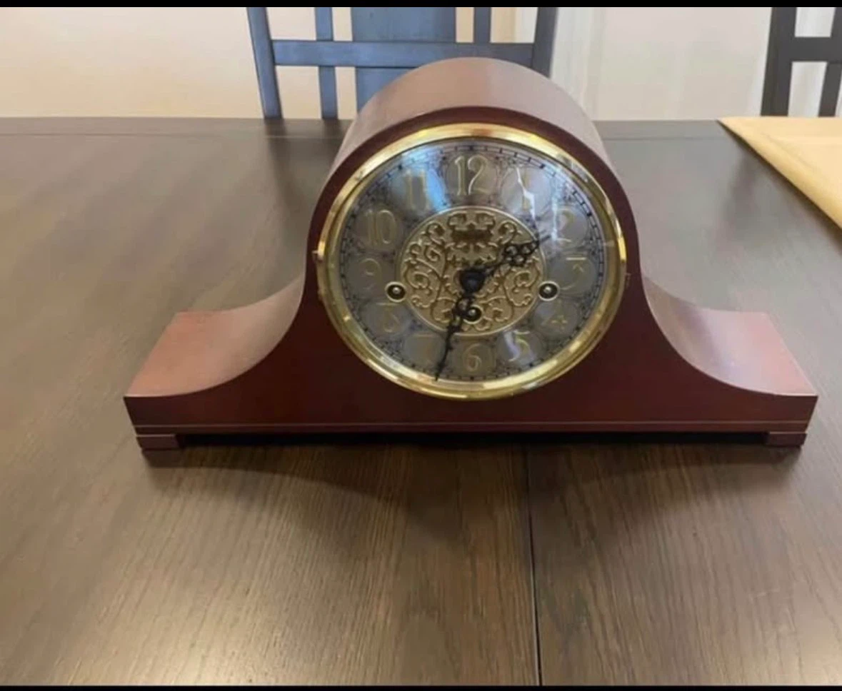 Hermel Wooden Mantel Clock