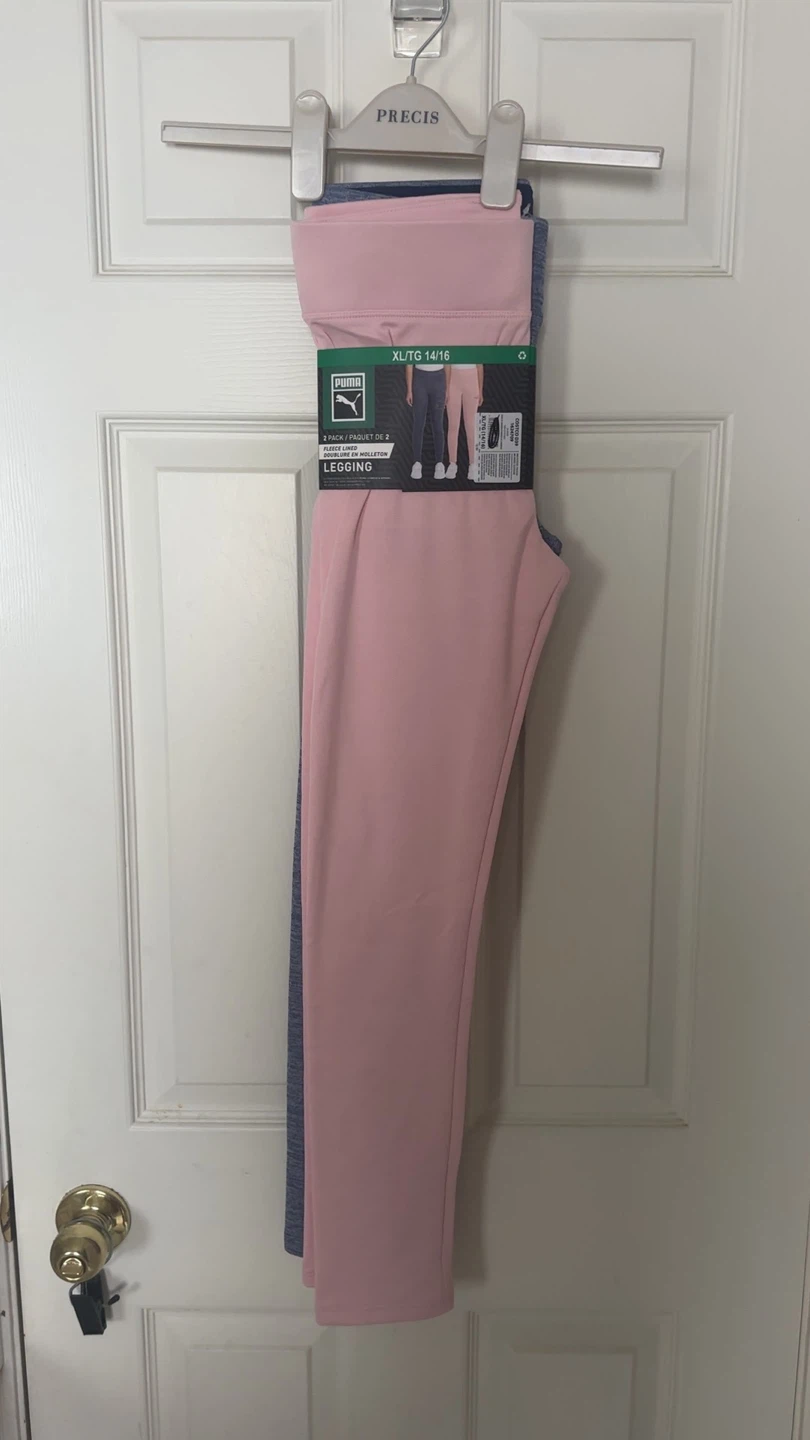 Puma Girls' Leggings 2-Pack