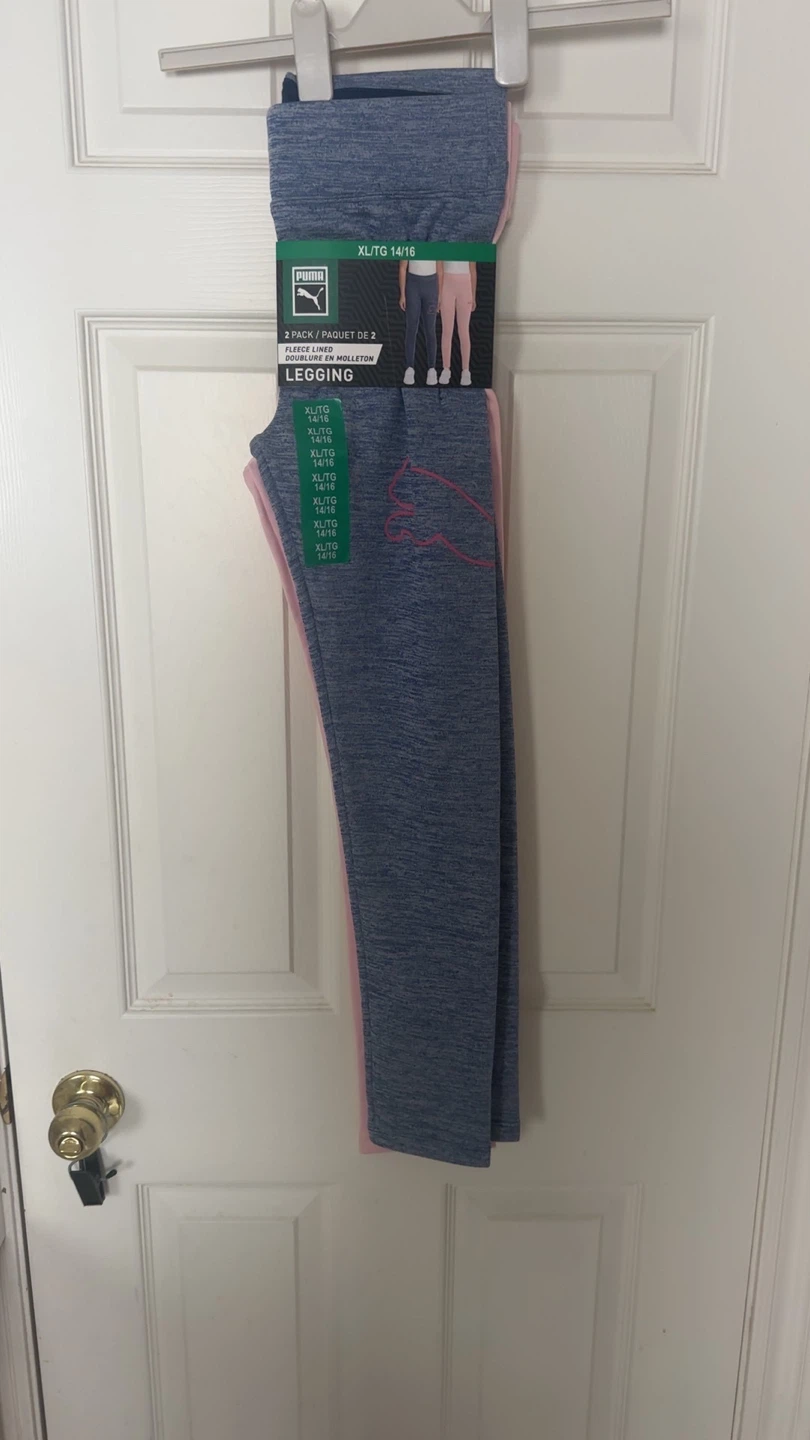 Puma Girls' Leggings 2-Pack - photo 2