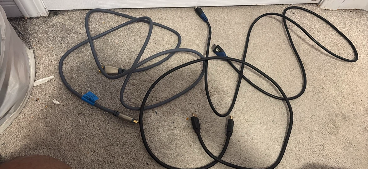 Assorted Audio/Video Cables