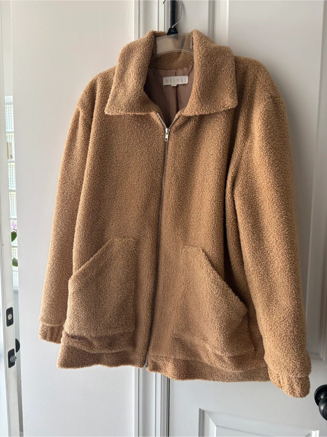 Meshki Teddy Zip-Up Jacket