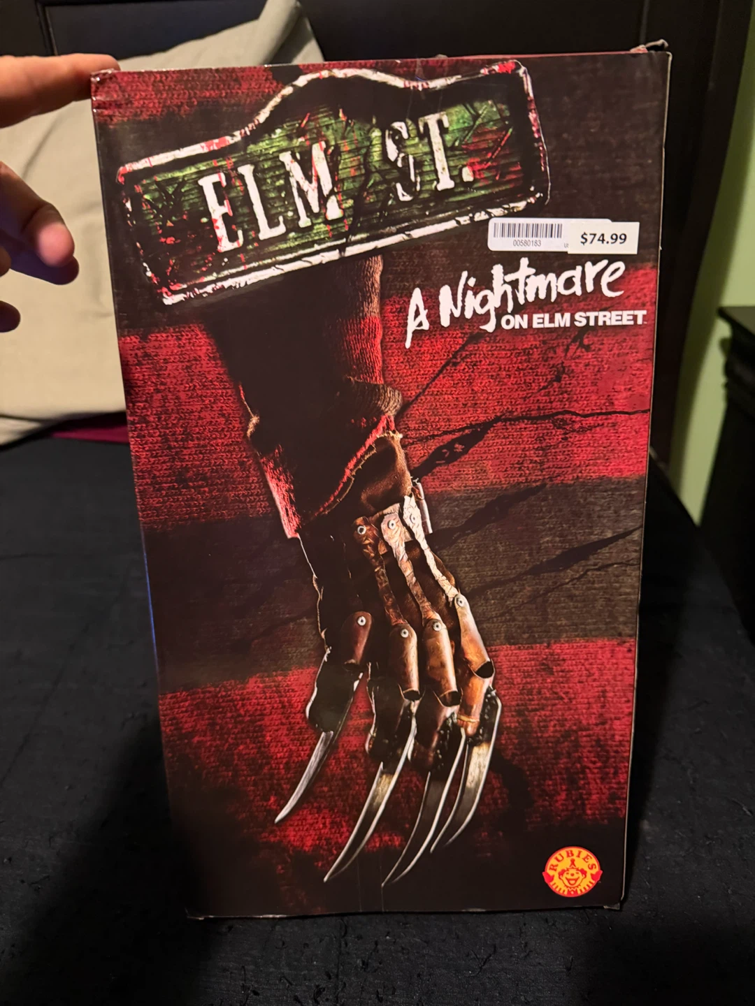 A Nightmare on Elm Street Freddy Krueger Replica Metal Glove - photo 2