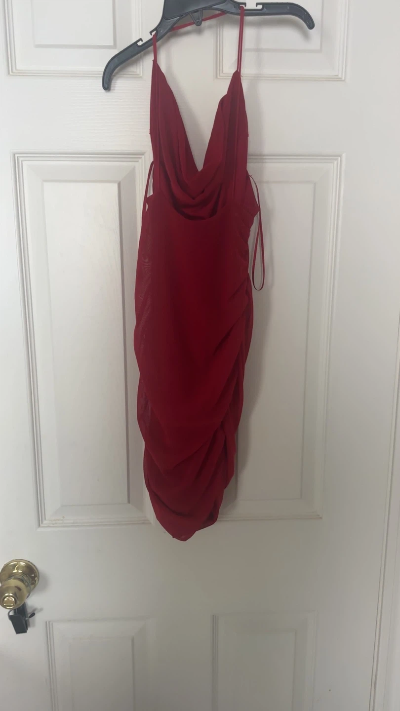 Garage Red Mini Dress - photo 2