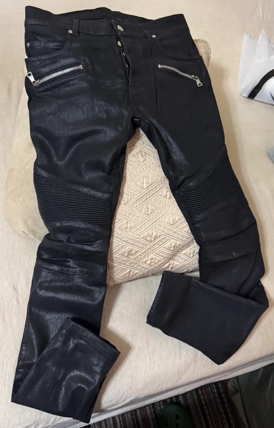 Balmain Wax Jeans