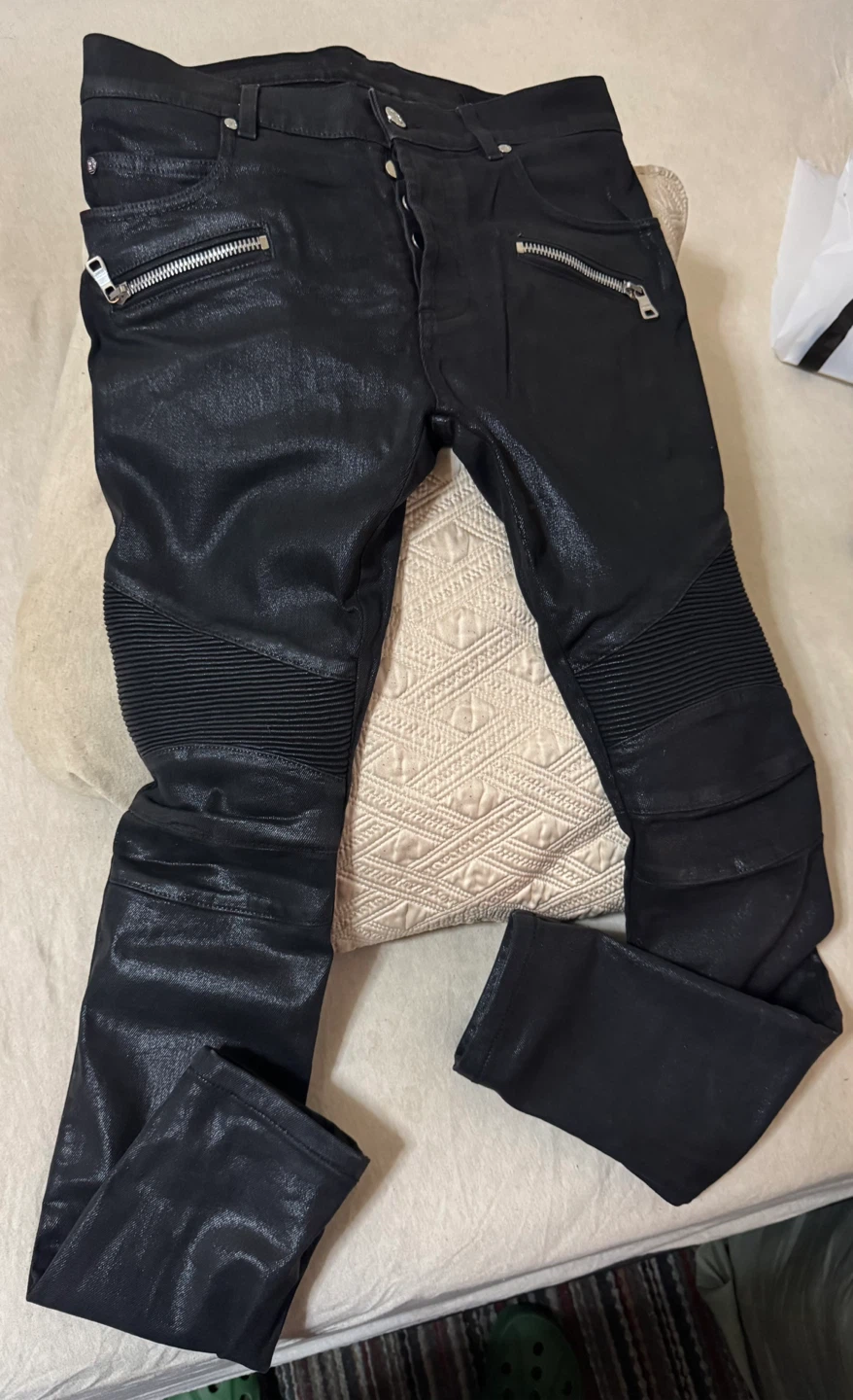 Balmain Wax Jeans - photo 2