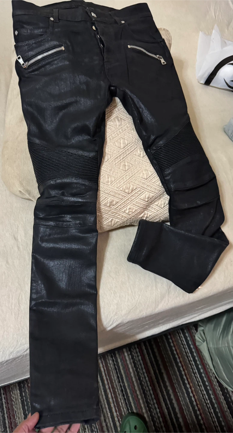 Balmain Wax Jeans - photo 5