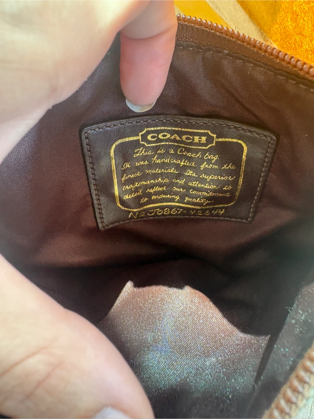 Vintage Coach Crossbody Bag - photo 3