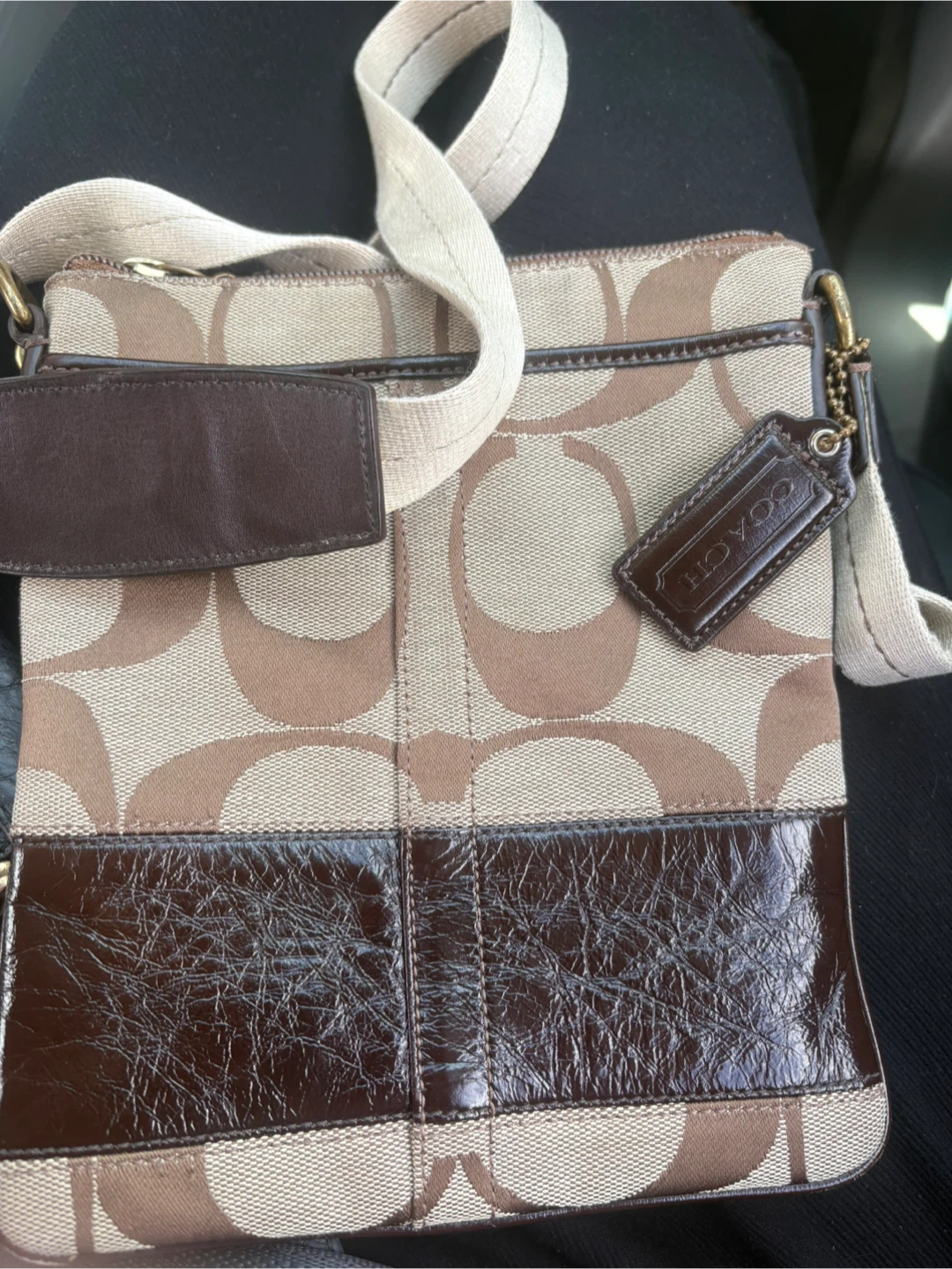 Vintage Coach Crossbody Bag