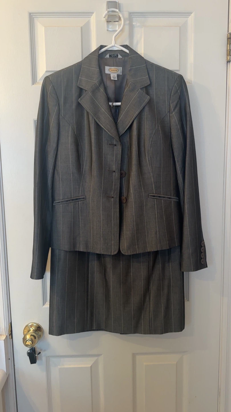 Talbots Women's Pinstripe Suit Set