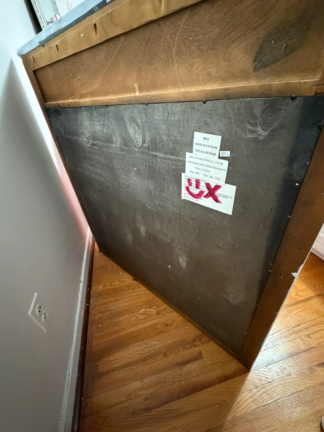 Large Refinished Vanity / Dresser Mirror - photo 2