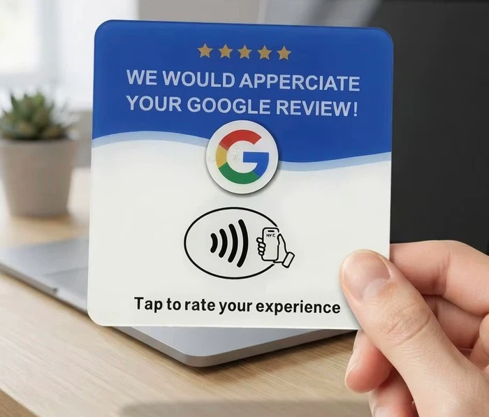Google Review NFC Tap Card